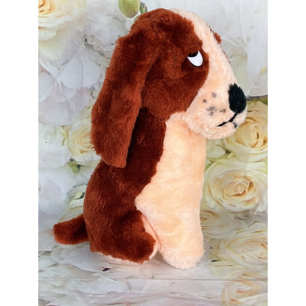 Sad Eye Hound Dog Plush Toy Stuffed Animal Circus Carnival Toy Capitol Vintage